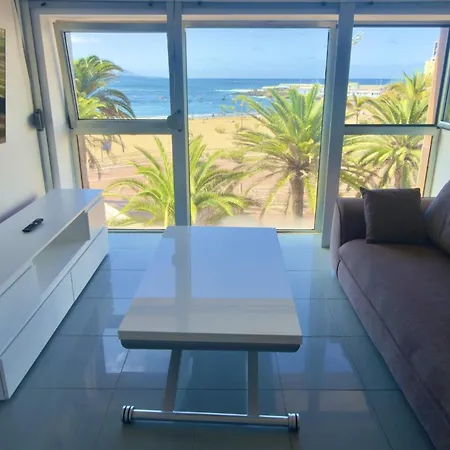 公寓 Beachfront Stunning Views 大加那利岛拉斯帕尔马斯